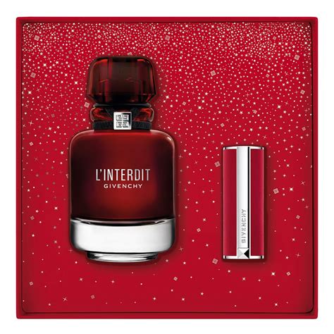 givenchy l'interdit coffret|Givenchy l'interdit sample.